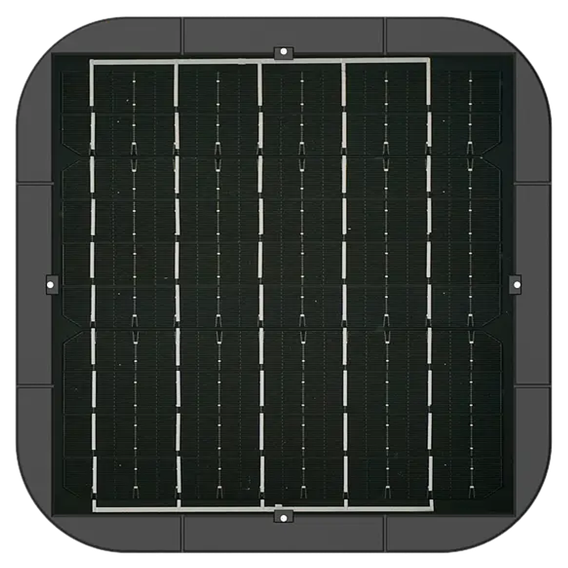 🔆Pagoda Solar Cuadrada 250W – Alta Potencia y Máxima Eficiencia 3