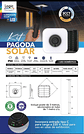 Kit Pagoda Solar 250W + Poste 3m | 2700 lm | Batería 24Ah | IP65 | 120° - Miniatura 3
