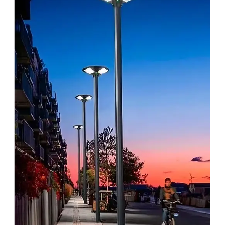 Poste Metálico Armable Sólido 3 Metros 70mm para pagoda S07 150W 1