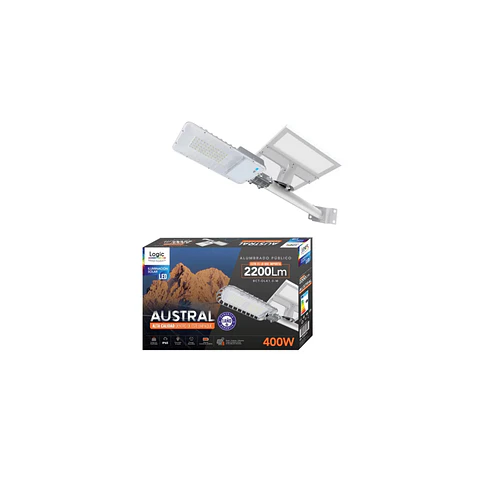 Foco Luminaria publica Solar 200W – 1900 lm | Panel 30W
