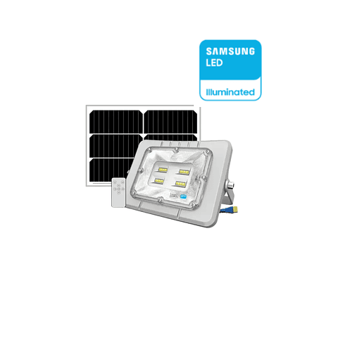 Proyector LED Solar 100W – 800 lm | Panel 20W