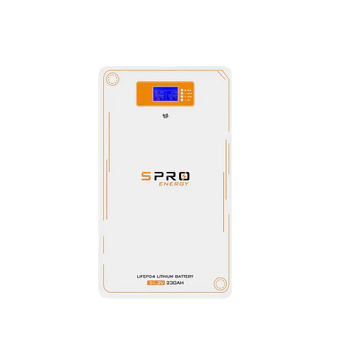 Bateria de litio SUNPRO modelo LC grado A LIFEPO4 51.2V 230AH 6.000 Ciclos 95% DOD 11.7kw con LCD $1.368.475