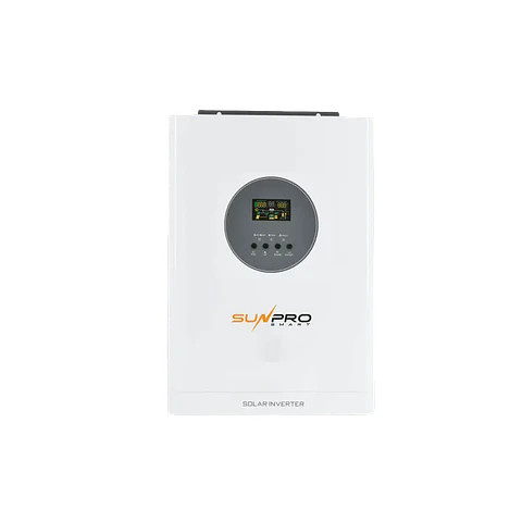 INVERSOR ONDA PURA SUNPRO 6.200W 48VDC 220VAC BUILT IN 100A MPPT 60-500V
