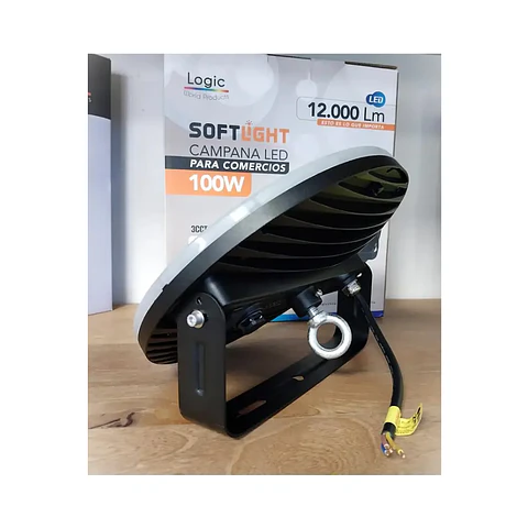 Campana LED Industrial 100W Softlight – 12000 lm | 3 Tonos de Luz (CCT) | IP65