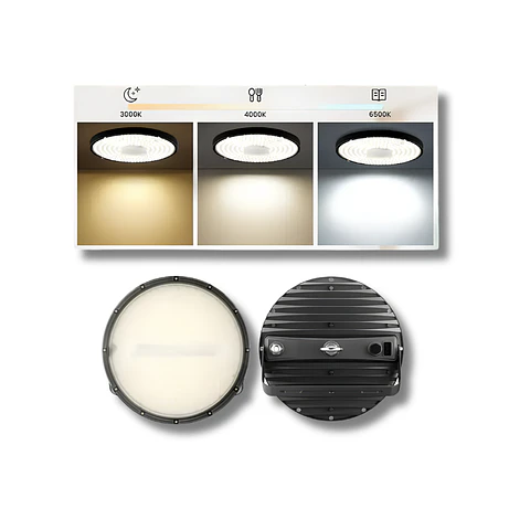 Campana LED Industrial 200W Softlight – 24000 lm | 3 Tonos de Luz (CCT) | IP65