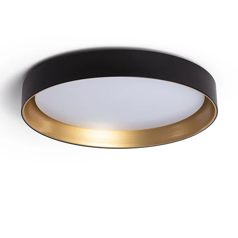 Lámpara de Cielo LED 30W Negra – 2400 lm | Marca: Elegant | Modelo Sellado