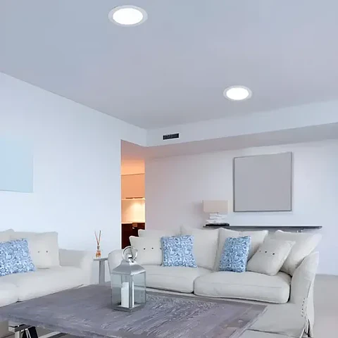 Panel LED Embutido Redondo 18W – 1440 lm | Luz Fría | Certificación SEC
