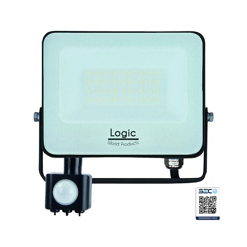 Foco Reflector LED Soft Light Pir 100W con Sensor de Movimiento – 11.000 lm - Luz Fría 6500K
