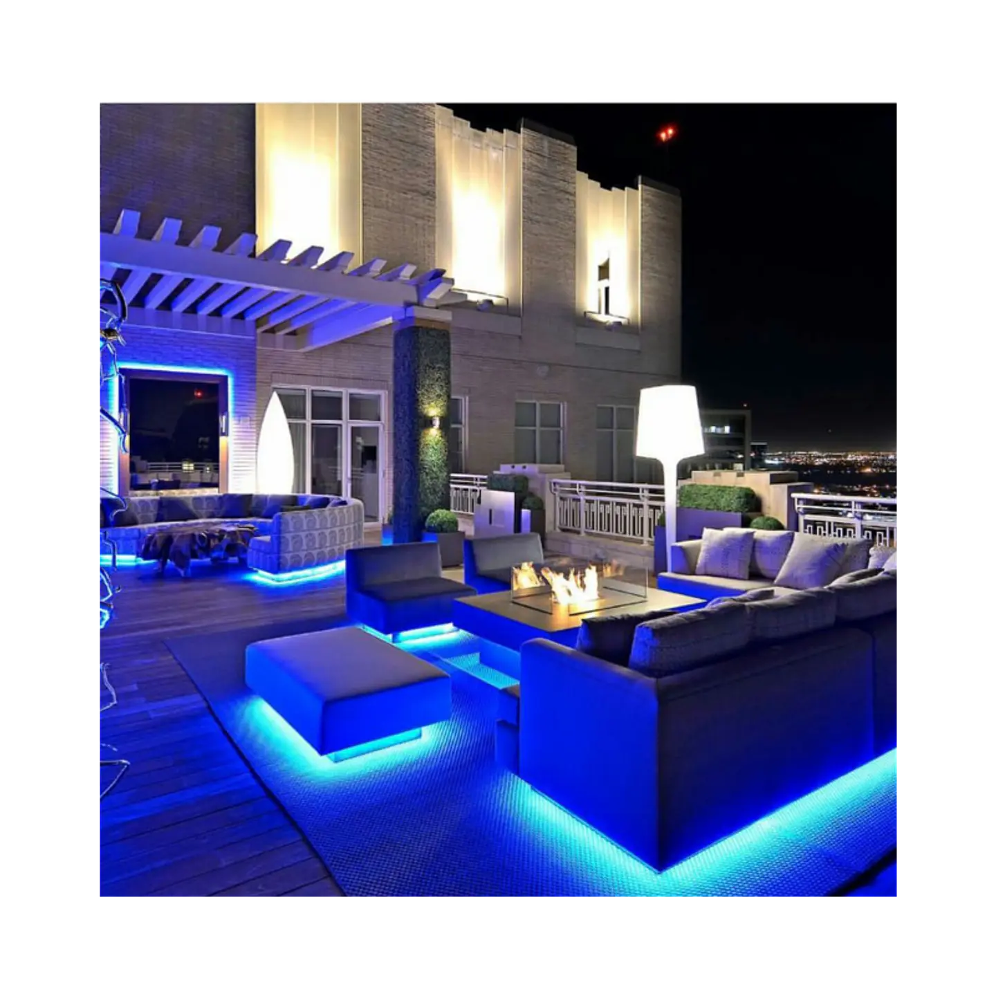 Cinta LED Azul Hielo SMD2835 IP54 – Konnergie 2