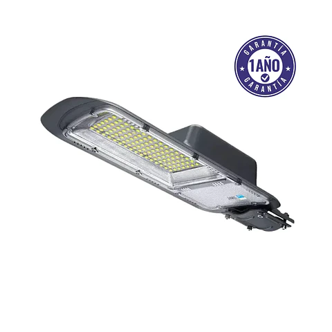 Luminaria Solar Pública 3000Lm 6500K Luz Fría IP65 IK10 - Farola Exterior Alumbrado Público Panel 45W