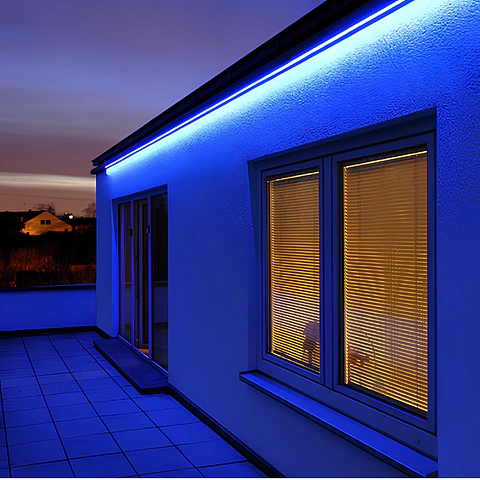Cinta LED 2835 Azul Con Adhesivo (Rollo 100M) | Könnergie