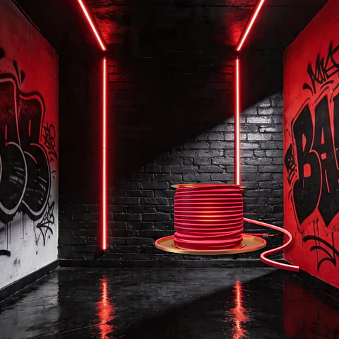 Manguera LED Neón 2835 Rojo (Rollo 100M) | Könnergie