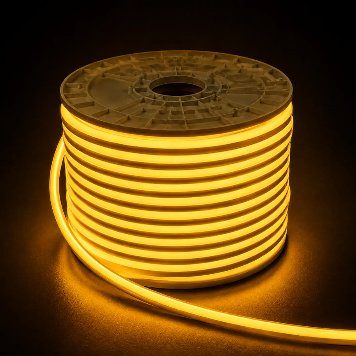 Manguera LED Neón 2835 Dorado (Rollo 100M) | Könnergie 1