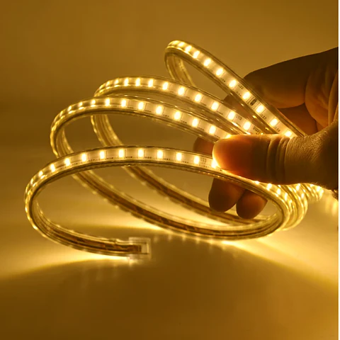 Cinta LED 2835 Dorado Con Adhesivo (Rollo 100M) | Könnergie