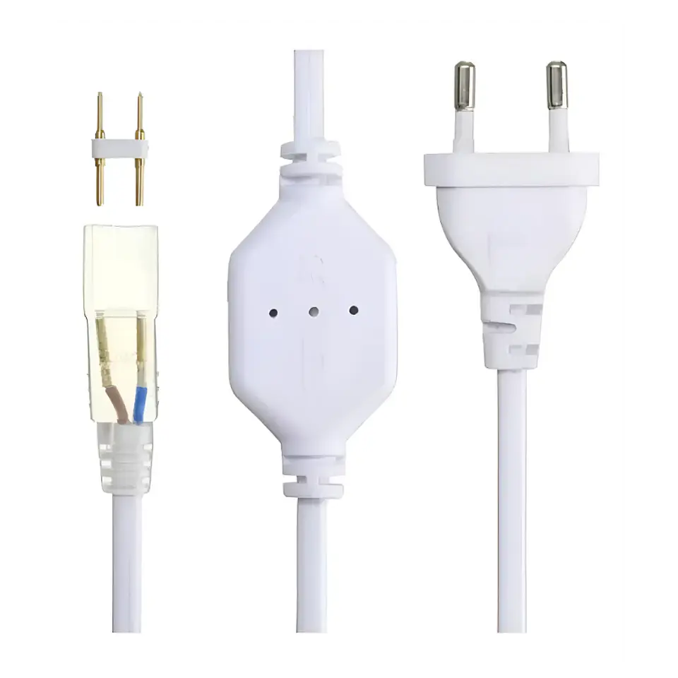 Enchufe Conector para Cinta Neón LED 2835 220V 1