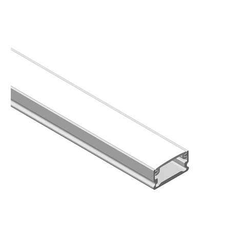 Perfil de Aluminio Blanco 2 Metros con Difusor – Modelo 509