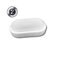 Plafón LED Tortuga Ovalada 8W Wellmax – Luz Fría 6500K - Miniatura 1