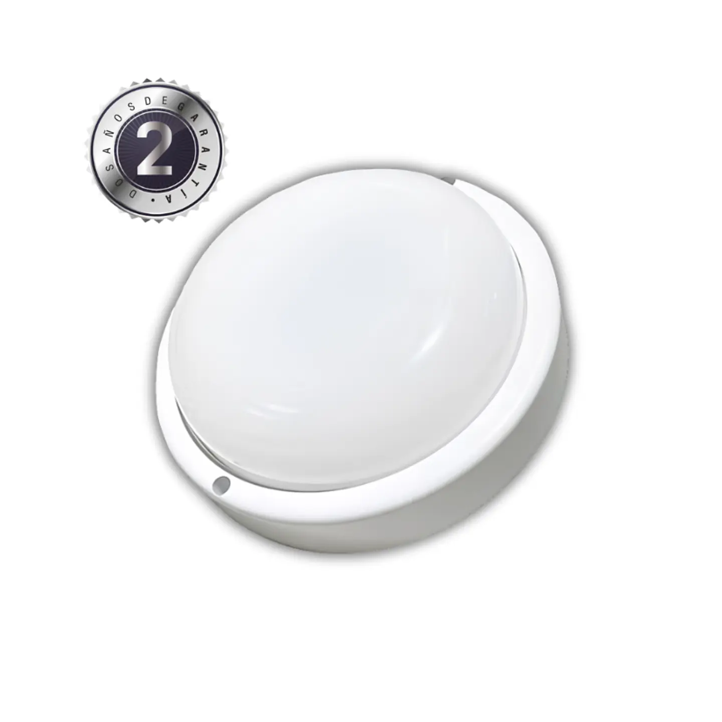 Plafón LED Tortuga Redonda 8W Wellmax – Luz Fría 6500K 1