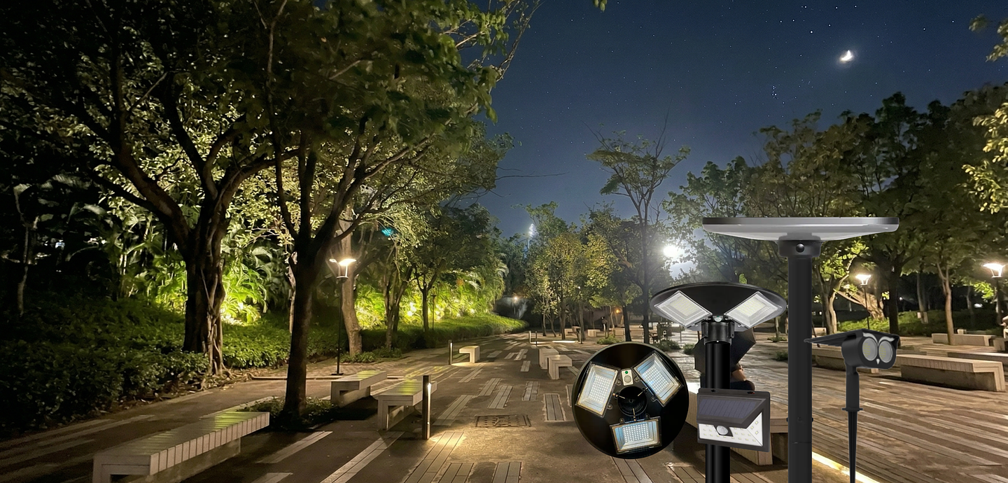 Todo en Iluminación para Plazas Parques y Espacios Comunes 