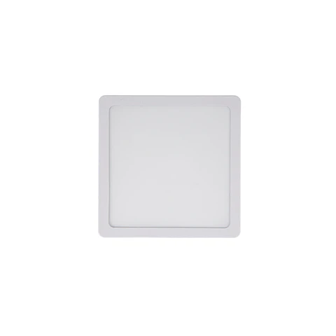Plafón LED cuadrado sobrepuesto 6W 6500k