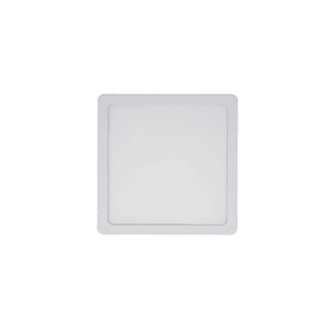 Plafón LED cuadrado sobrepuesto 6W 6500k