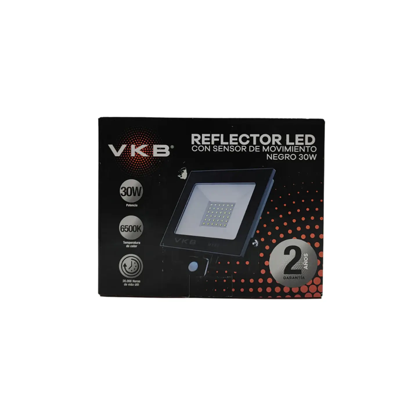 Proyector con sensor de movimiento 30W  2