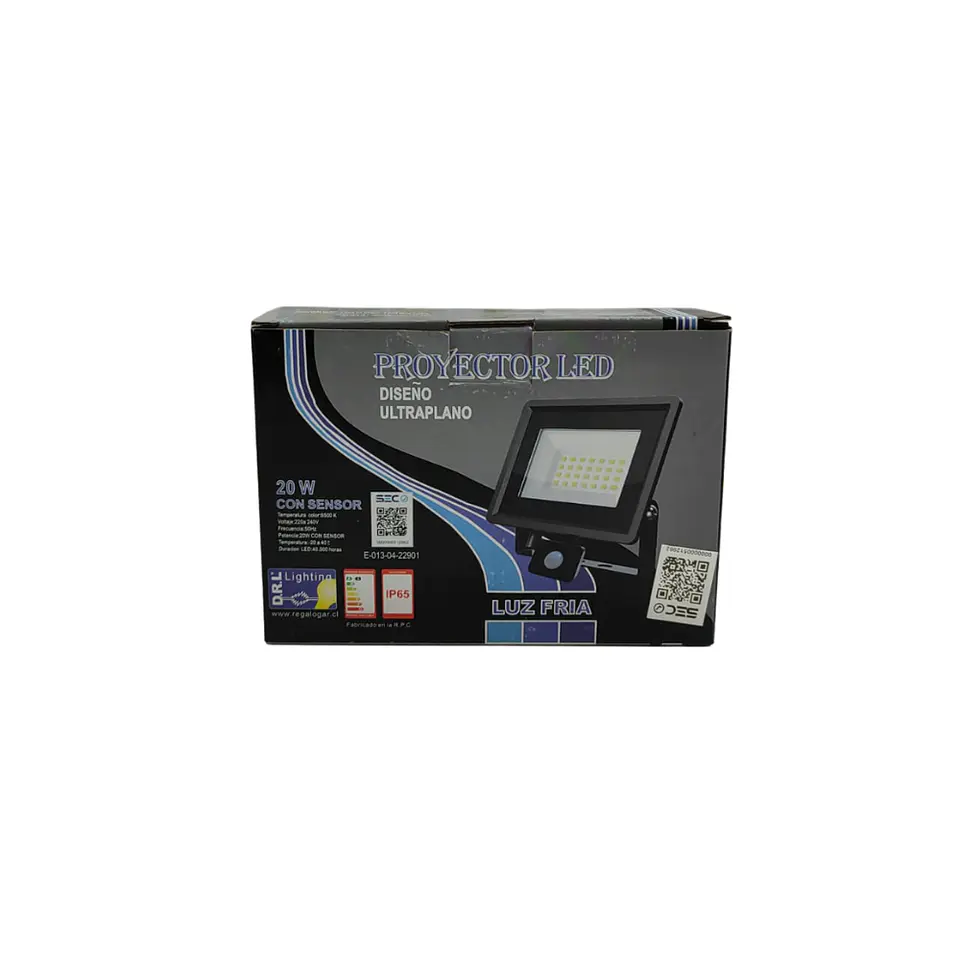 Proyector con sensor de movimiento 20W  2