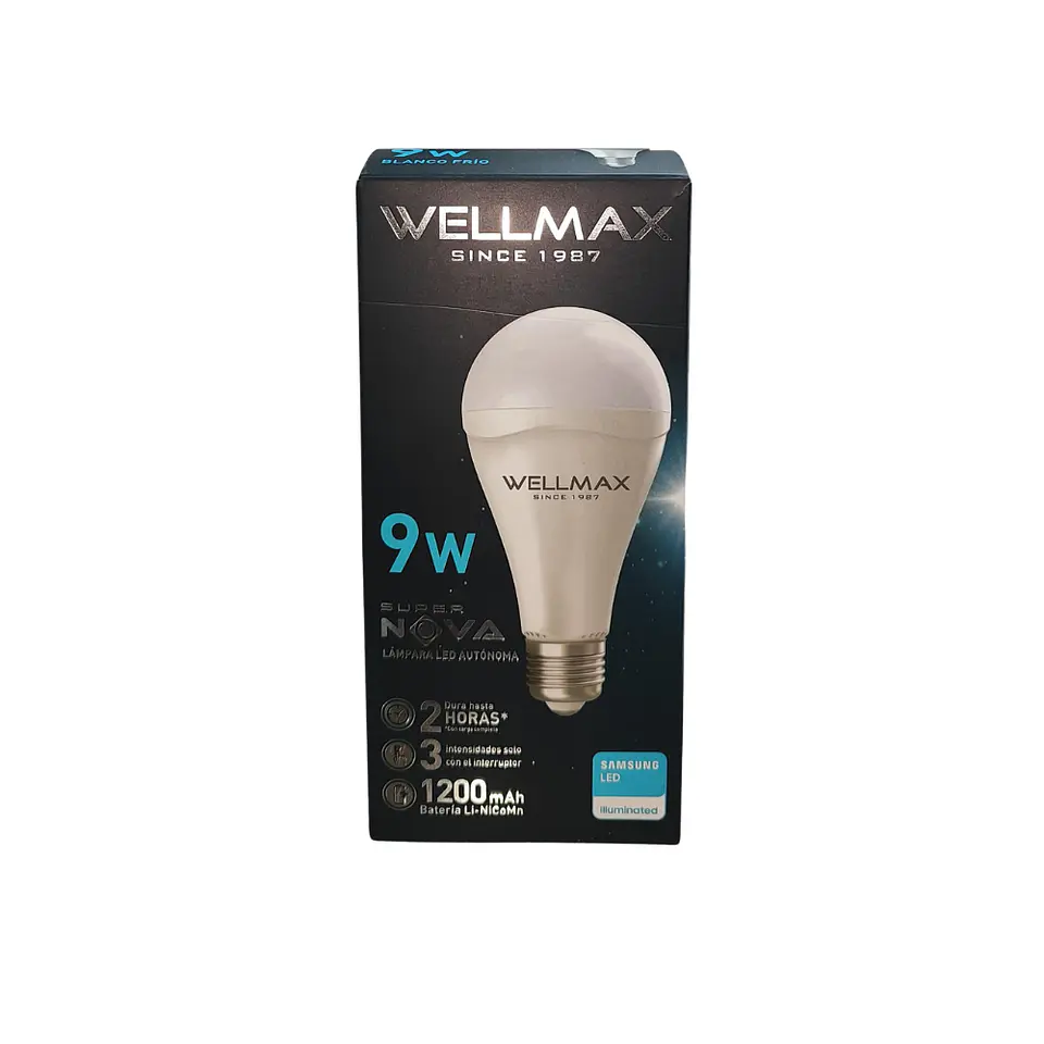 Ampolleta de emergencia 9W 3