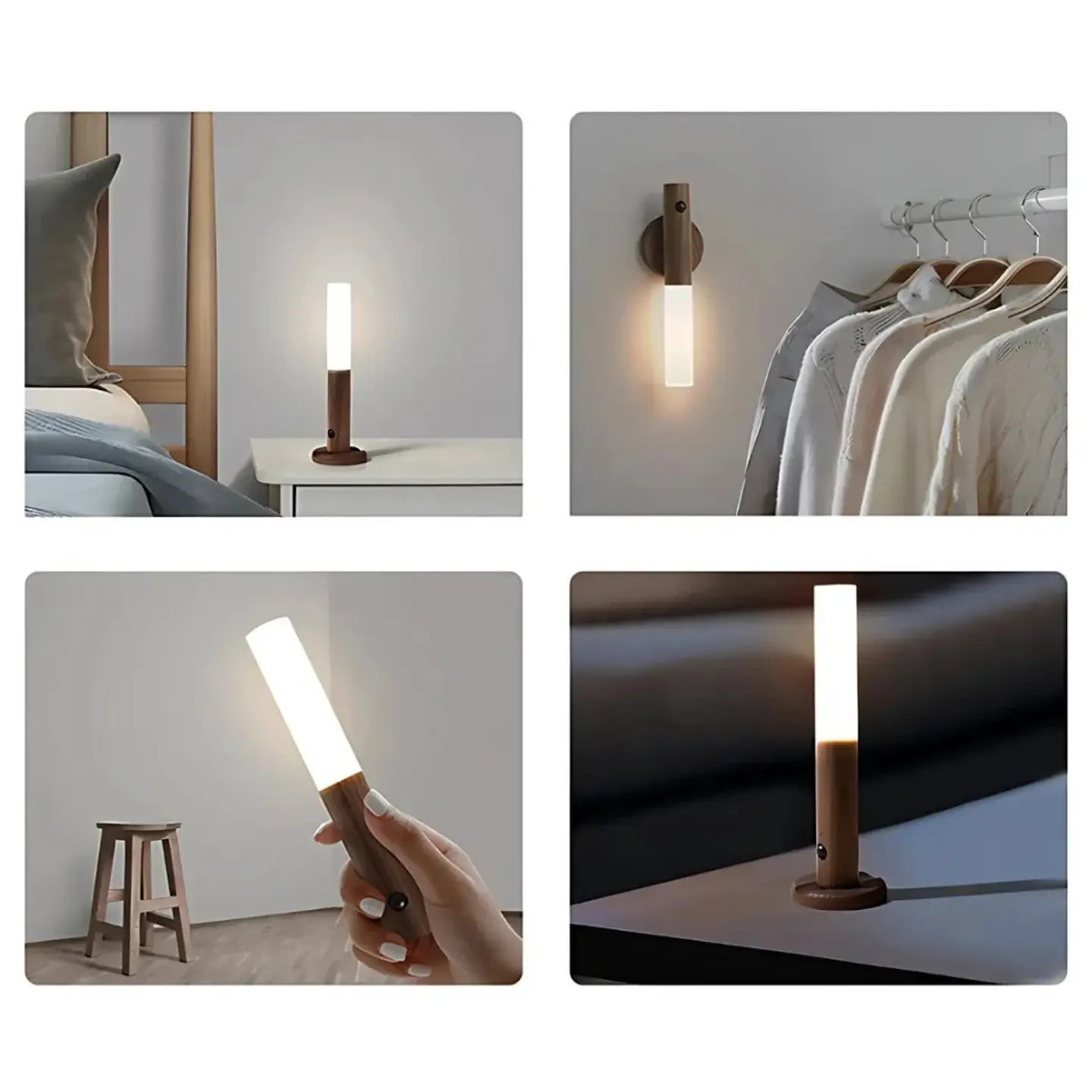 Aplique Magnético Led recargable Y Sensor De Movimiento 3