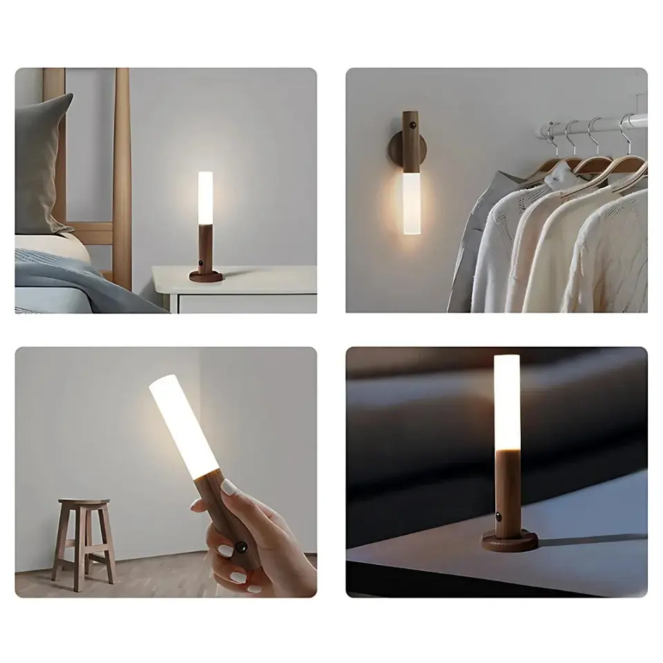 Aplique Magnético Led recargable Y Sensor De Movimiento 3