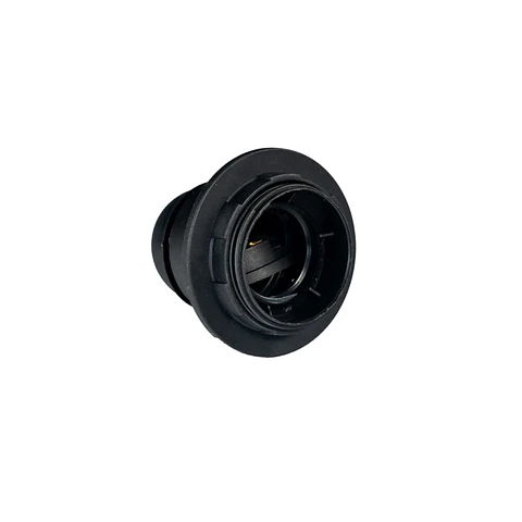Portalámpara E-27 Con Anillo En Poliéster 
