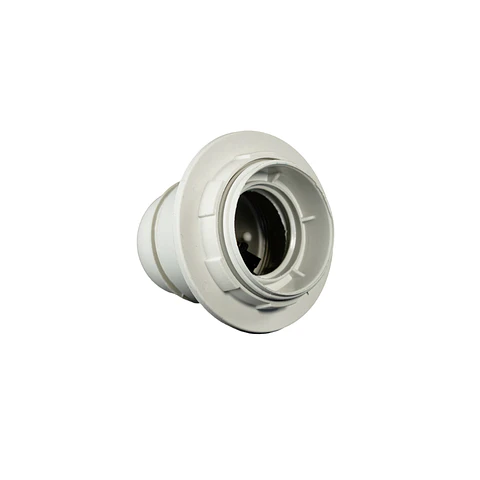 Portalámpara E-27 Con Anillo En Poliéster 