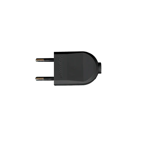 Enchufe macho Plano 10A – 2P Salida Recta 
