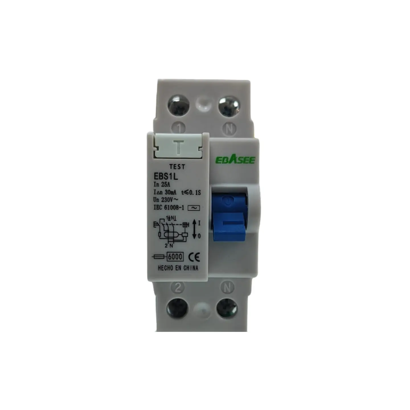Interruptor diferencia 2x25A 30mA 5