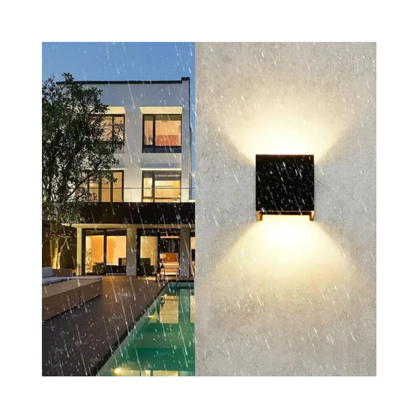 Aplique pared bidireccional 6w 6500k 4