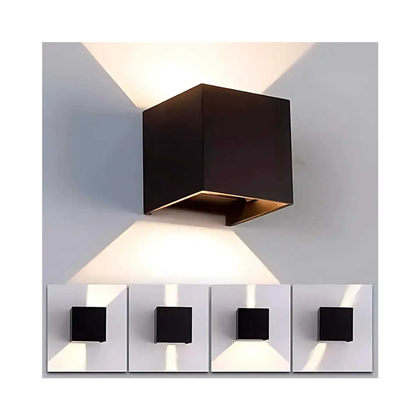Aplique pared bidireccional 6w 3000k 3