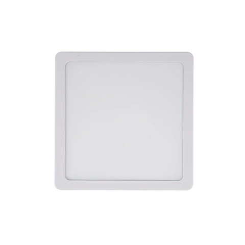 Plafón LED cuadrado sobrepuesto 18W 6500k