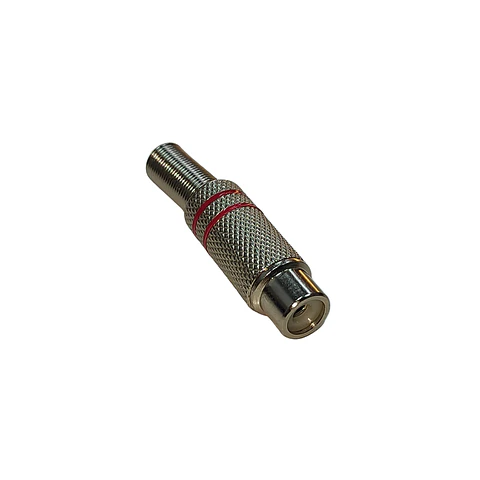 Conector RCA Hembra Rojo