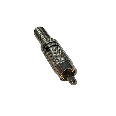 Conector RCA Macho Negro