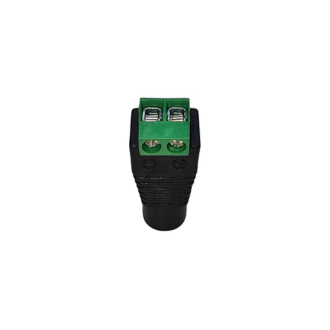 Conector Hembra Jack DC 2.5mm - Para cámara 