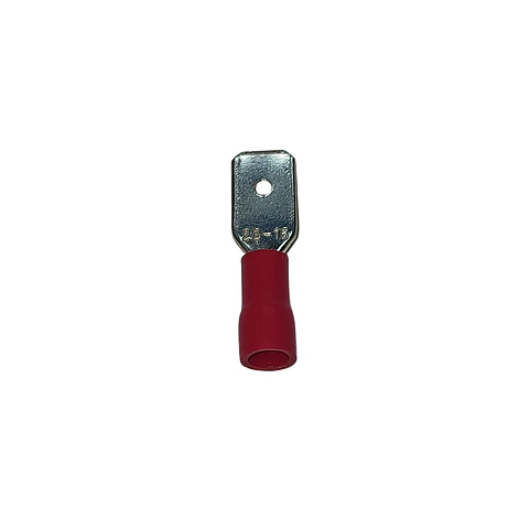 Terminal Macho Rojo 7.4mm (22-16 AWG)