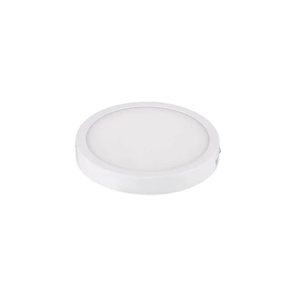 Plafón LED redondo sobrepuesto 12W 3000k 2