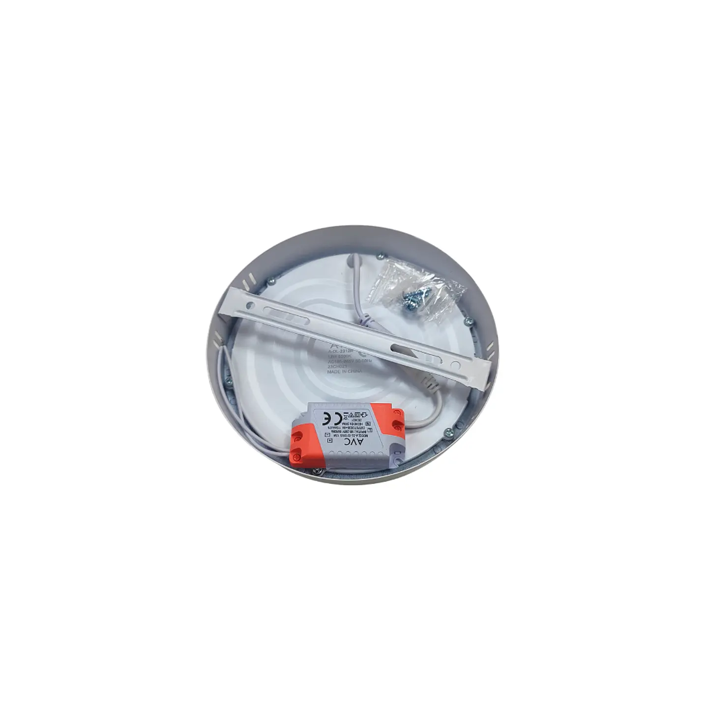 Plafón LED redondo sobrepuesto 12W 3000k 5