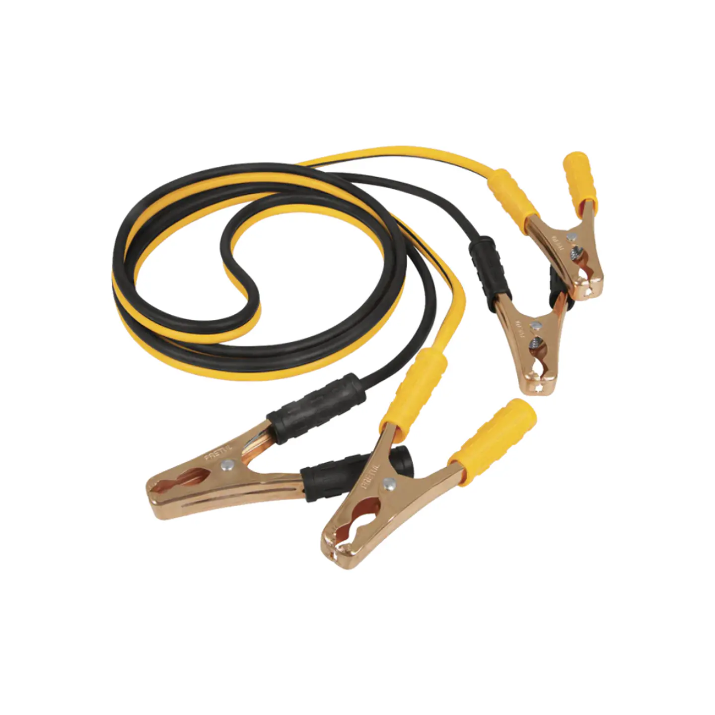 Cables pasa corriente 2.5m, 125 A, 10 AWG, con funda 1