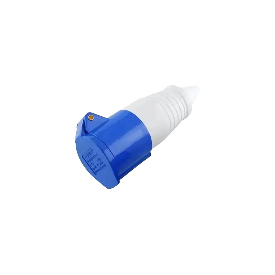 Toma Industrial 3P 32A Azul 2