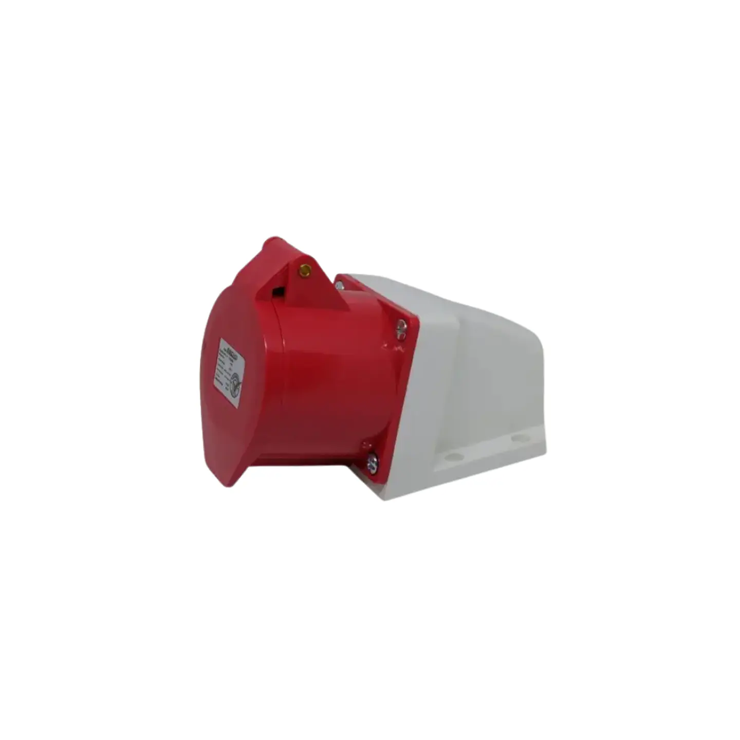 Base Industrial 5P 16A Rojo 1