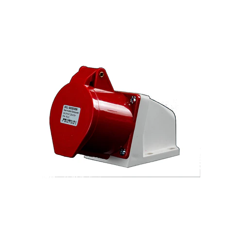 Base Industrial 5P 32A Rojo