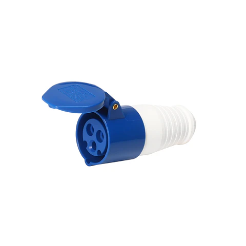 Toma Industrial 3P 32A Azul