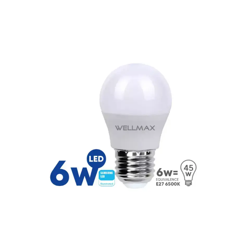 Ampolleta LED 6w Bola Fría  2