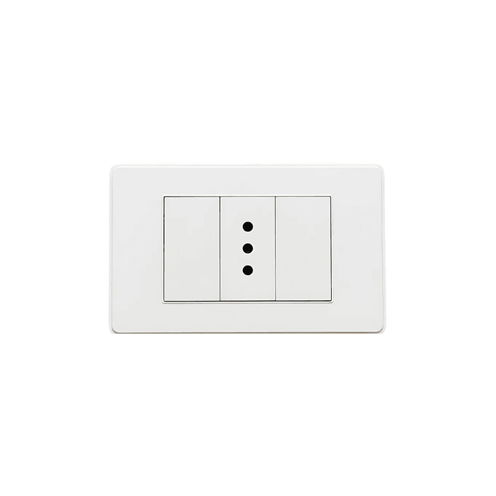 Tomacorriente simple 10A 1